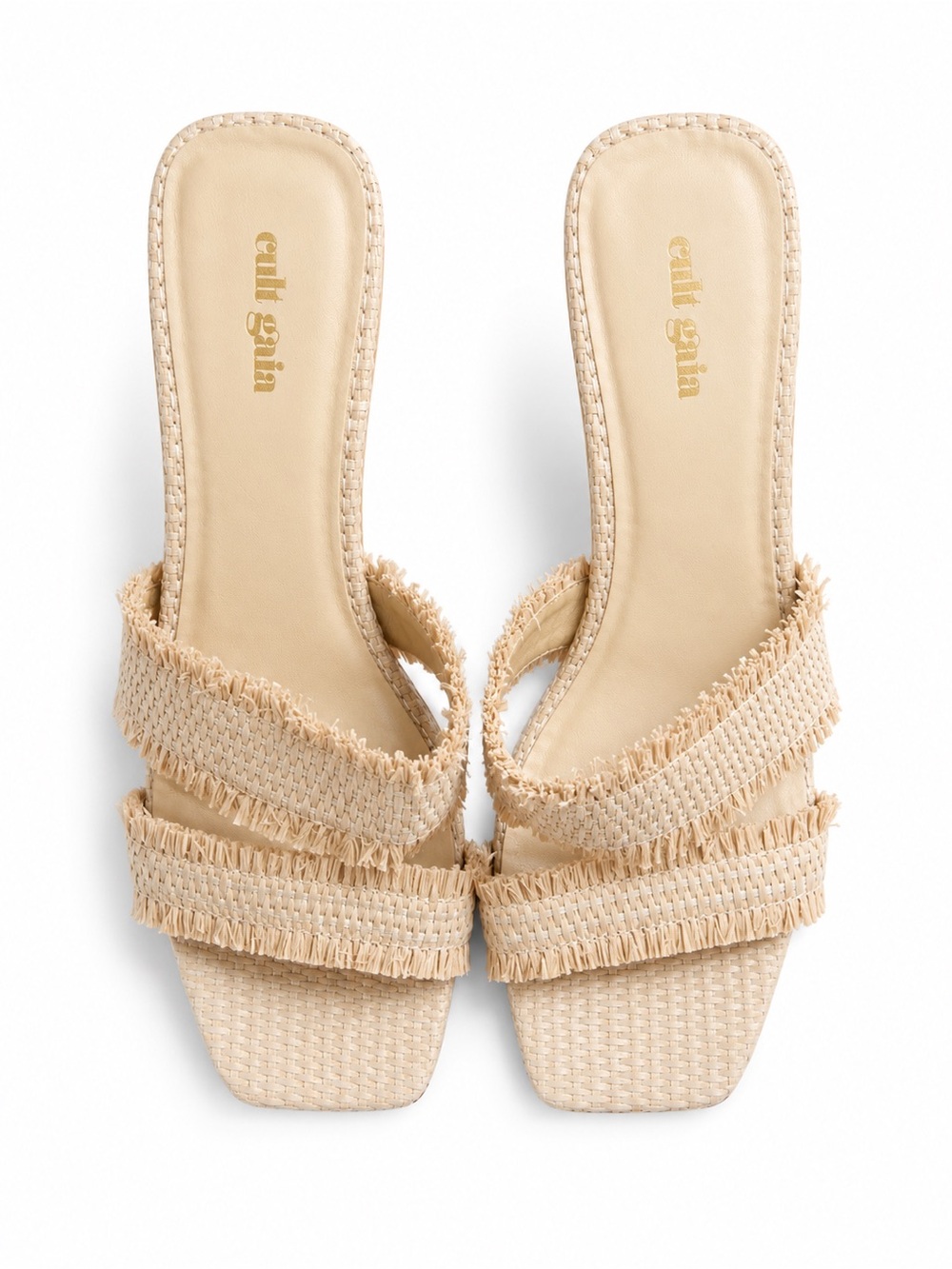 Cult Gaia Raffia Heeled sandals - Picture 2 of 10